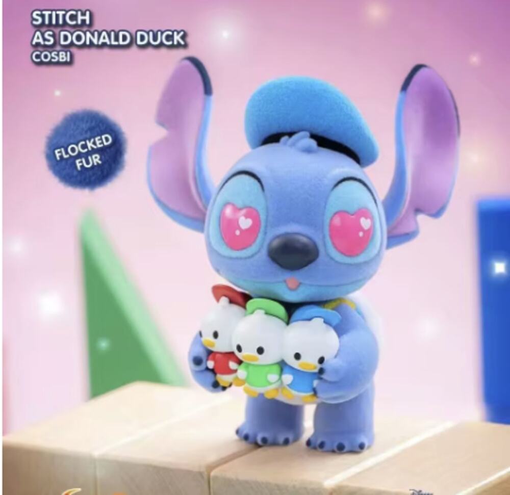Disney x Cosbi x Mickey & Friends Fancination, Donald Duck Stitch Figure - New